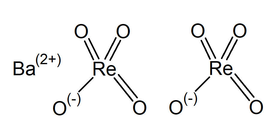 Barium Perrhenate Chemical Structure
